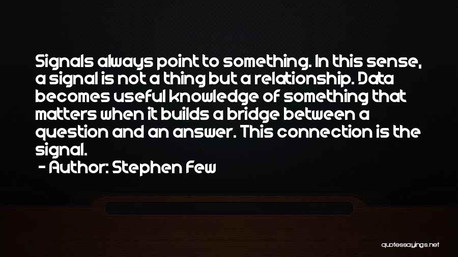 Data Analysis Quotes By Stephen Few