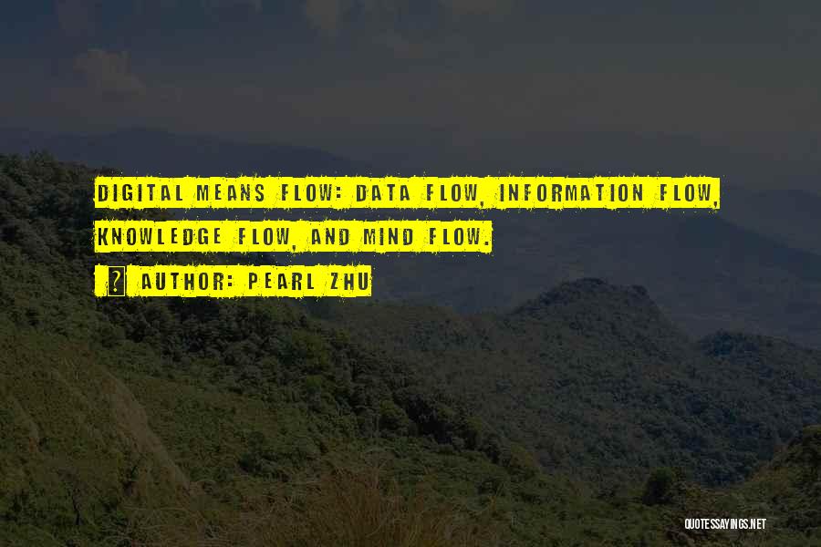 Data And Knowledge Quotes By Pearl Zhu