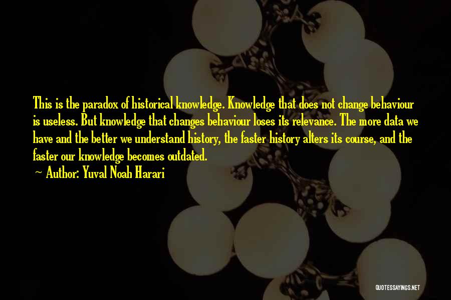 Data And Knowledge Quotes By Yuval Noah Harari