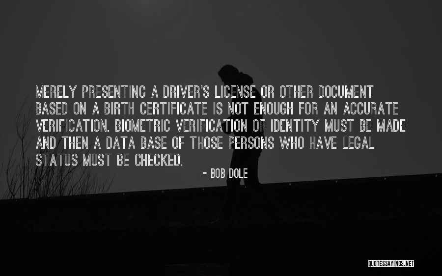 Data Base Quotes By Bob Dole Data Base Quotes By Bob Dole