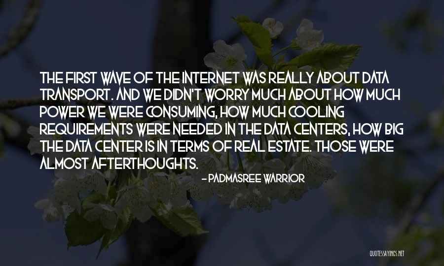 Data Centers Quotes By Padmasree Warrior