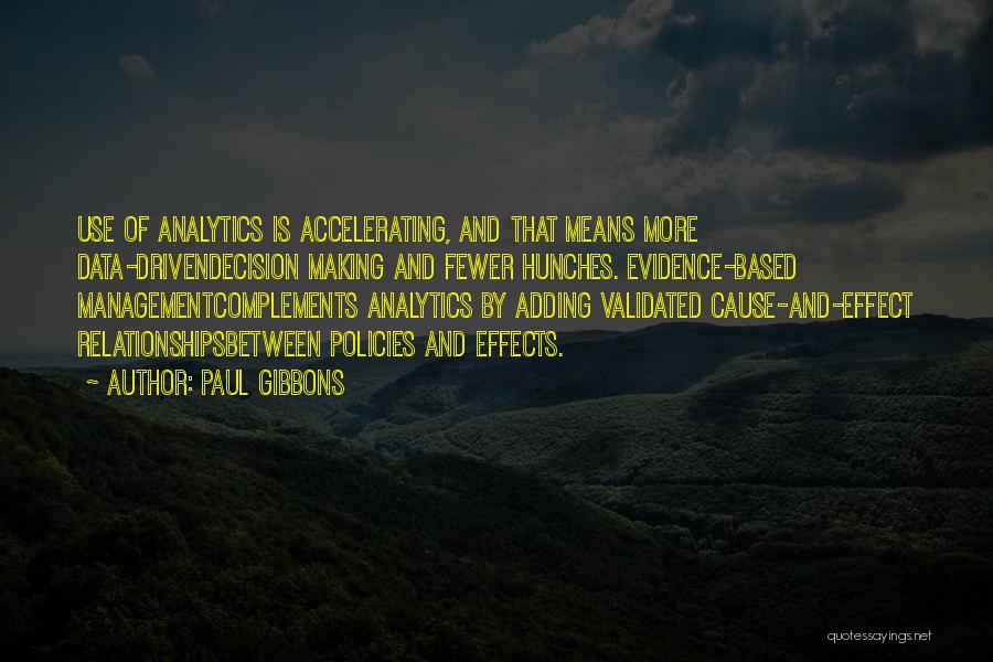 Data Management Quotes By Paul Gibbons