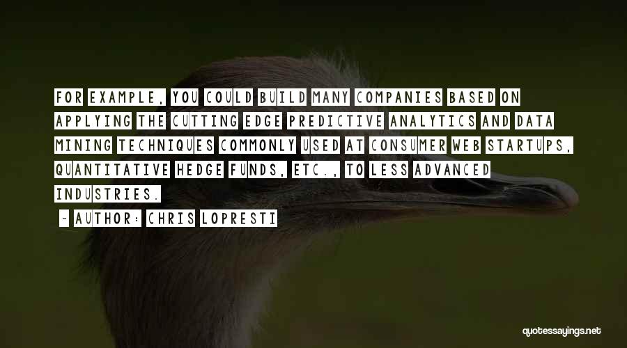 Data Mining Quotes By Chris LoPresti