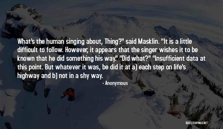 Data Point Quotes By Anonymous Data Point Quotes By Anonymous