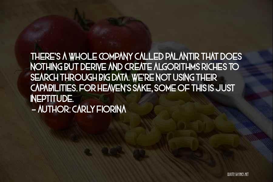 Data Quotes By Carly Fiorina