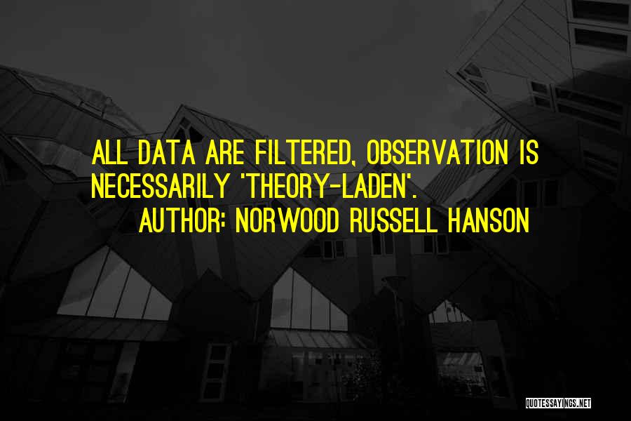 Data Quotes By Norwood Russell Hanson