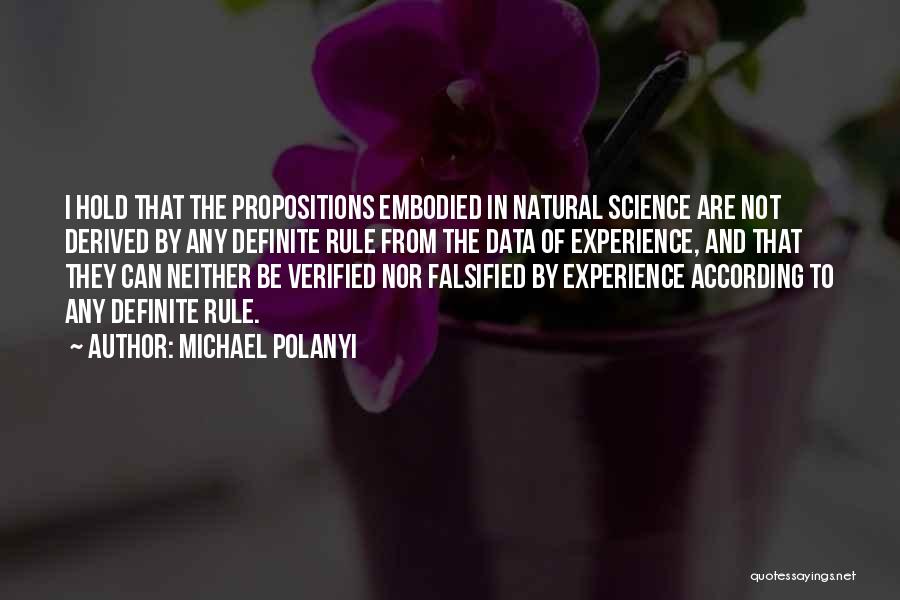 Data Science Quotes By Michael Polanyi