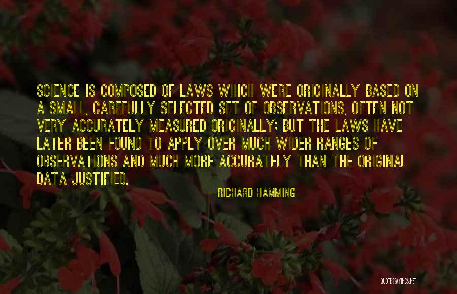 Data That Cannot Be Measured Quotes By Richard Hamming Data That Cannot Be Measured Quotes By Richard Hamming