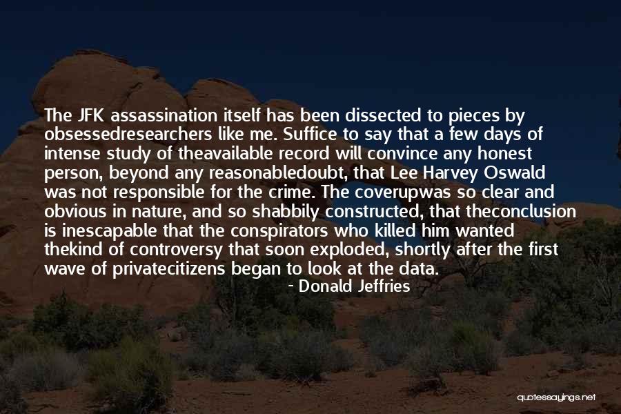 Data That Quotes By Donald Jeffries Data That Quotes By Donald Jeffries