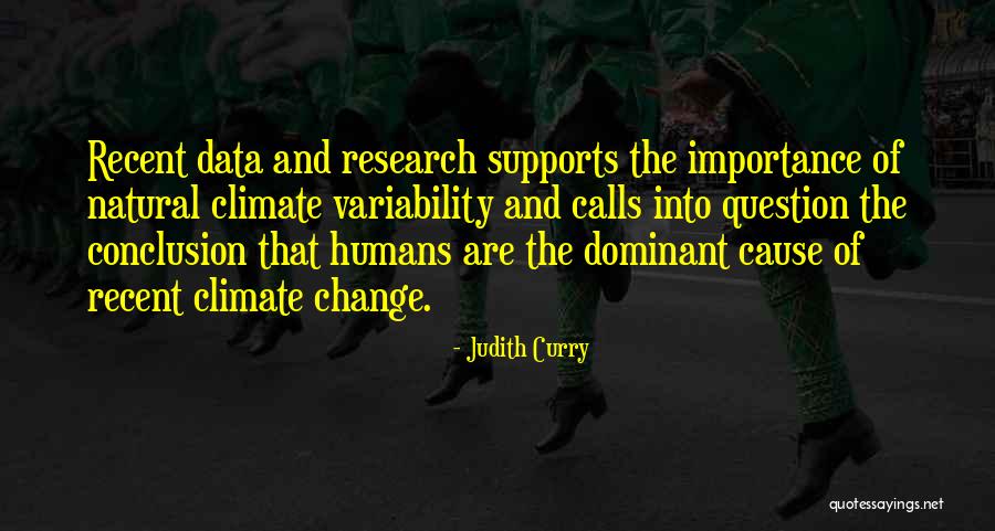 Data That Quotes By Judith Curry Data That Quotes By Judith Curry