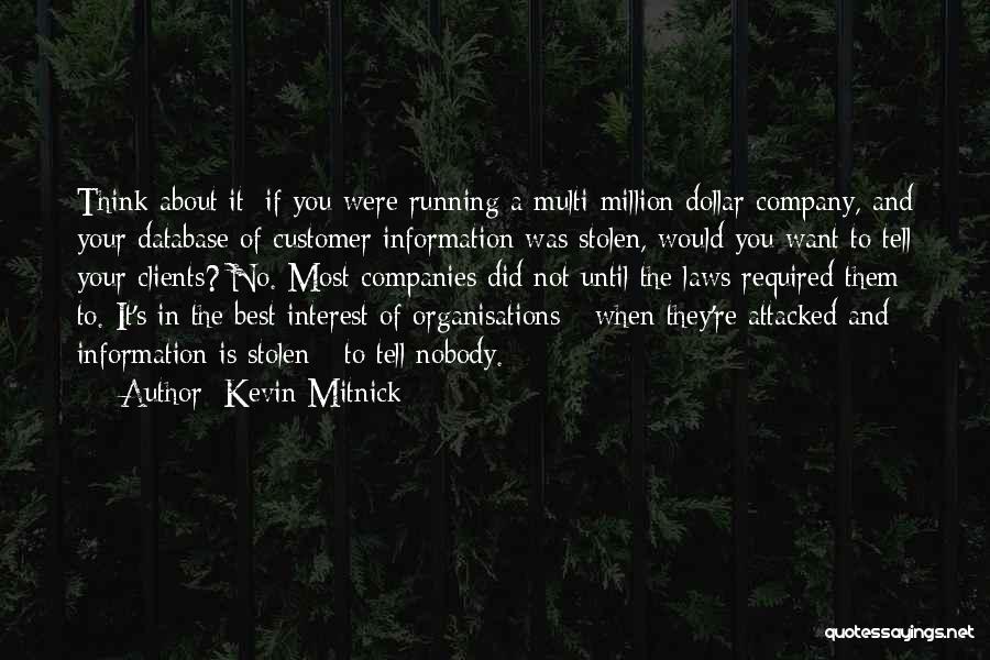 Database Quotes By Kevin Mitnick