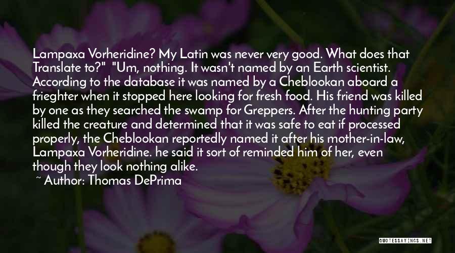 Database Quotes By Thomas DePrima