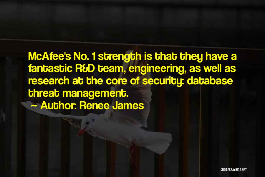 Database Security Quotes By Renee James