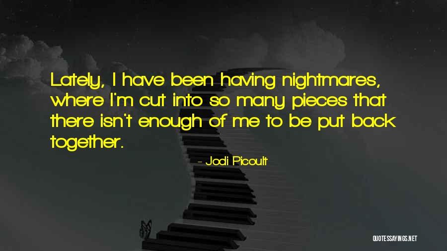 Datasets For Visualization Quotes By Jodi Picoult