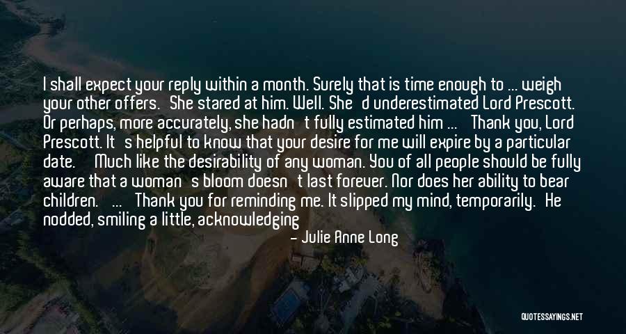 Date And Time Quotes By Julie Anne Long