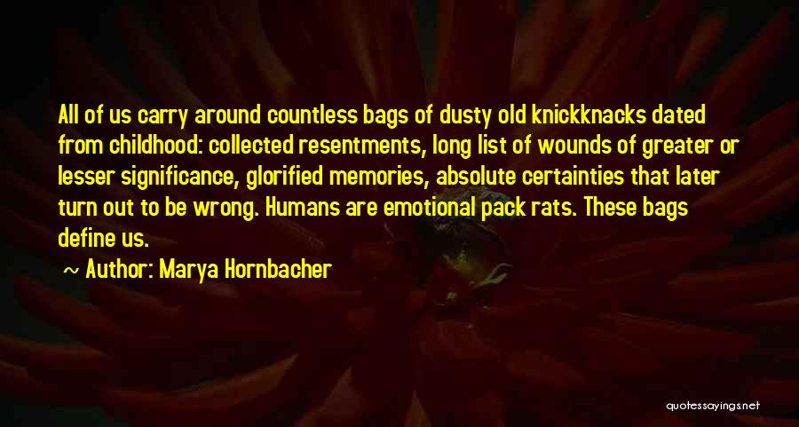 Dated Quotes By Marya Hornbacher