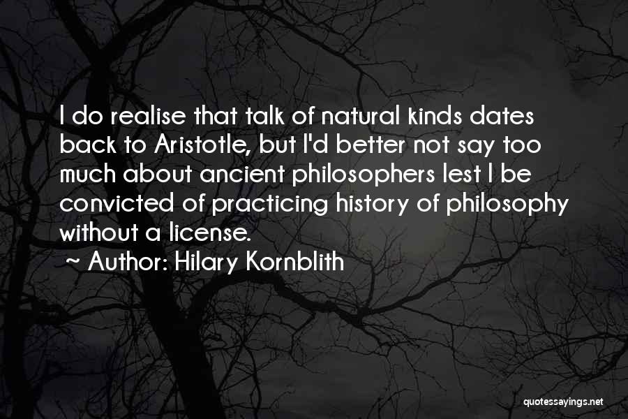 Dates Quotes By Hilary Kornblith