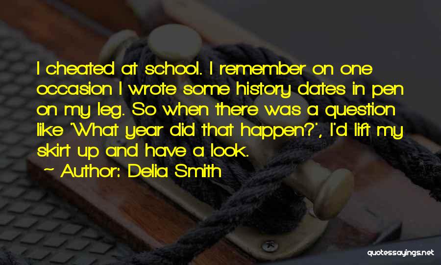 Dates To Remember Quotes By Delia Smith