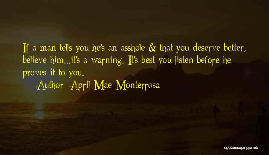 Dating Jerks Quotes By April Mae Monterrosa