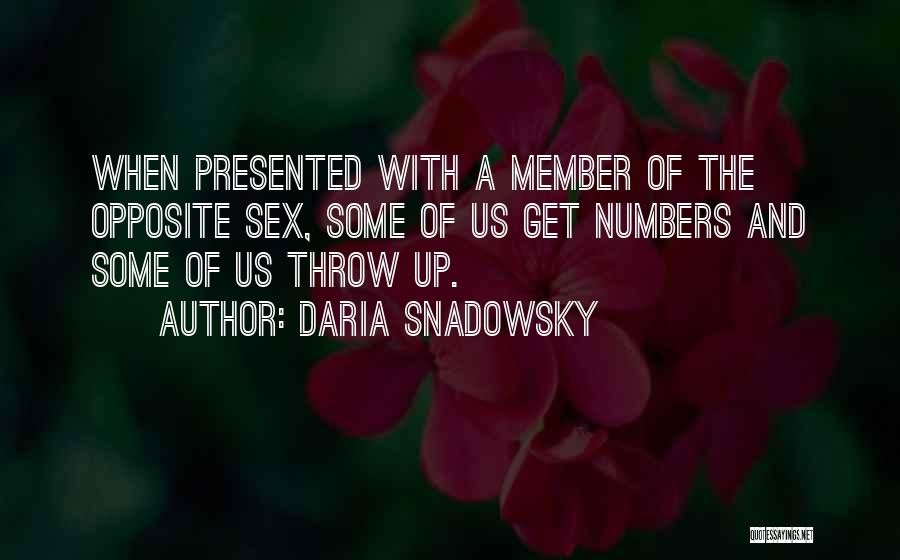 Dating Someone With Anxiety Quotes By Daria Snadowsky