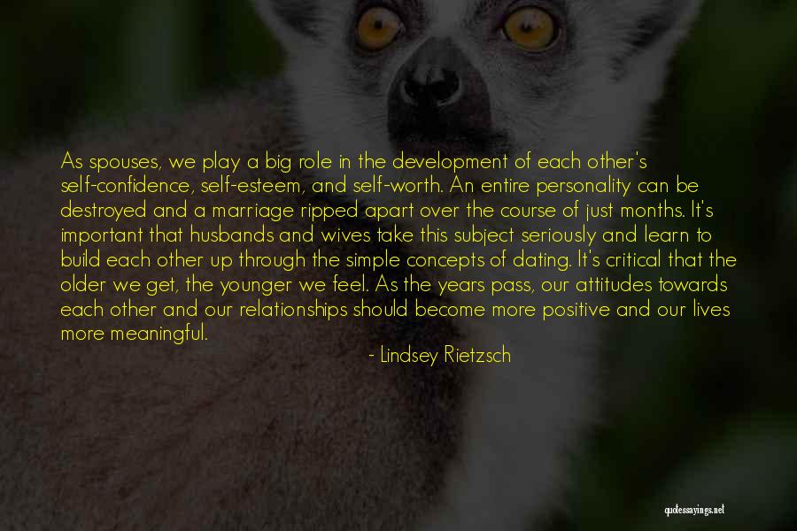 Dating Someone Younger Quotes By Lindsey Rietzsch