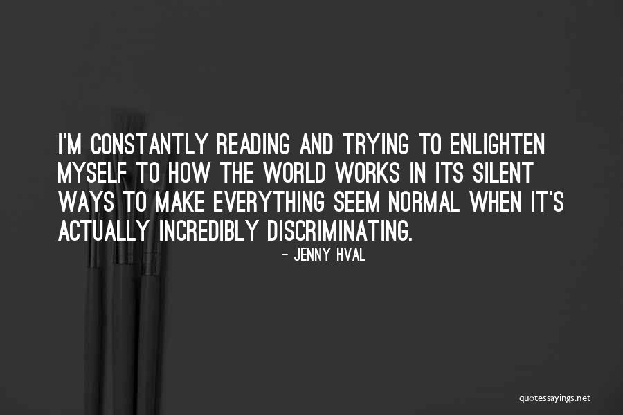 Datta Bavani Quotes By Jenny Hval Datta Bavani Quotes By Jenny Hval