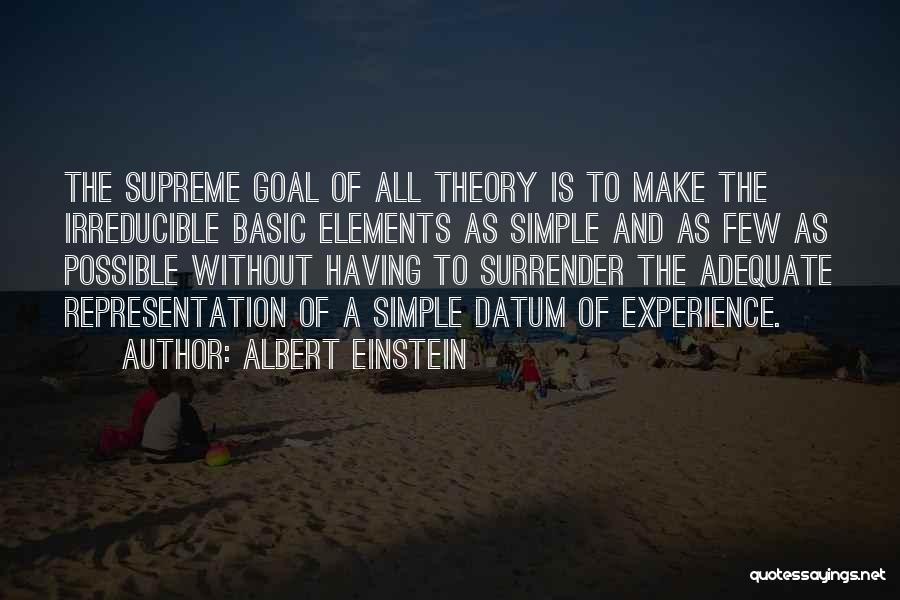 Datum Quotes By Albert Einstein