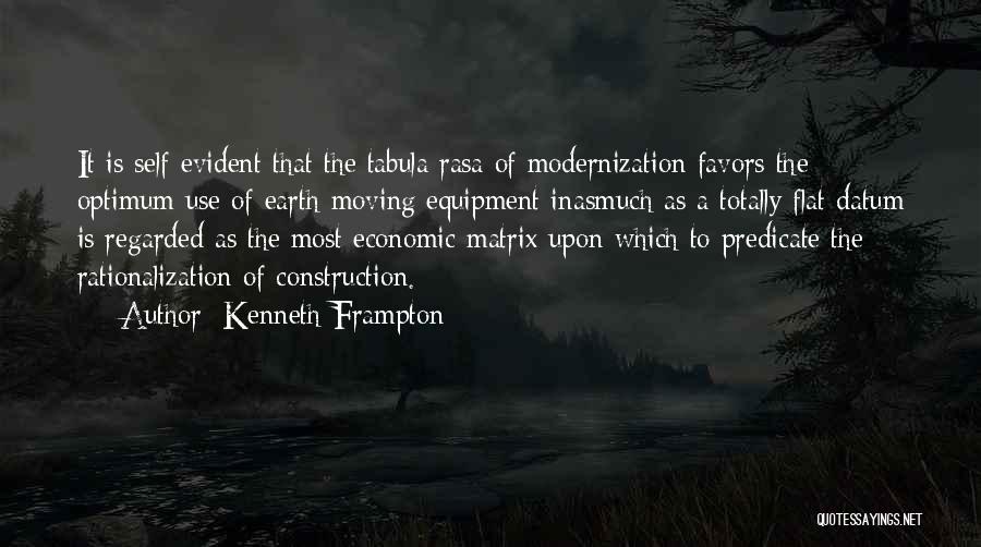 Datum Quotes By Kenneth Frampton