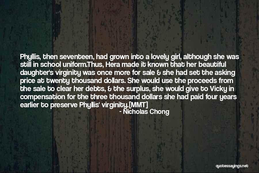 Daughter All Grown Up Quotes By Nicholas Chong