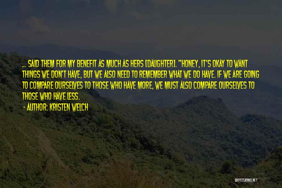 Daughter Inspirational Quotes By Kristen Welch