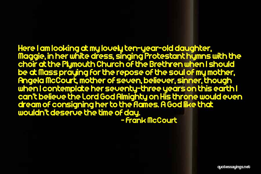 Daughter Mother Day Quotes By Frank McCourt Daughter Mother Day Quotes By Frank McCourt