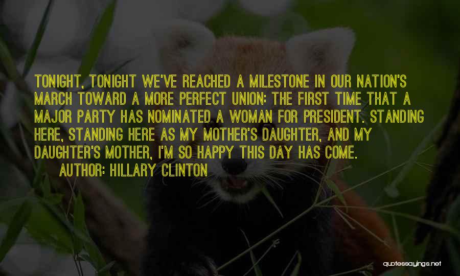 Daughter Mother Day Quotes By Hillary Clinton