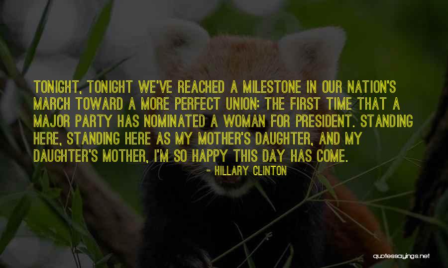 Daughter Mother Day Quotes By Hillary Clinton