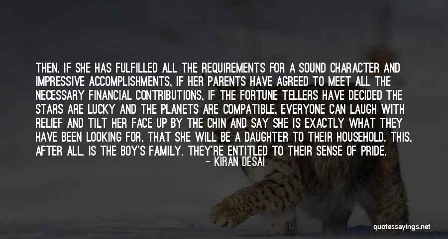Daughter To Her Parents Quotes By Kiran Desai