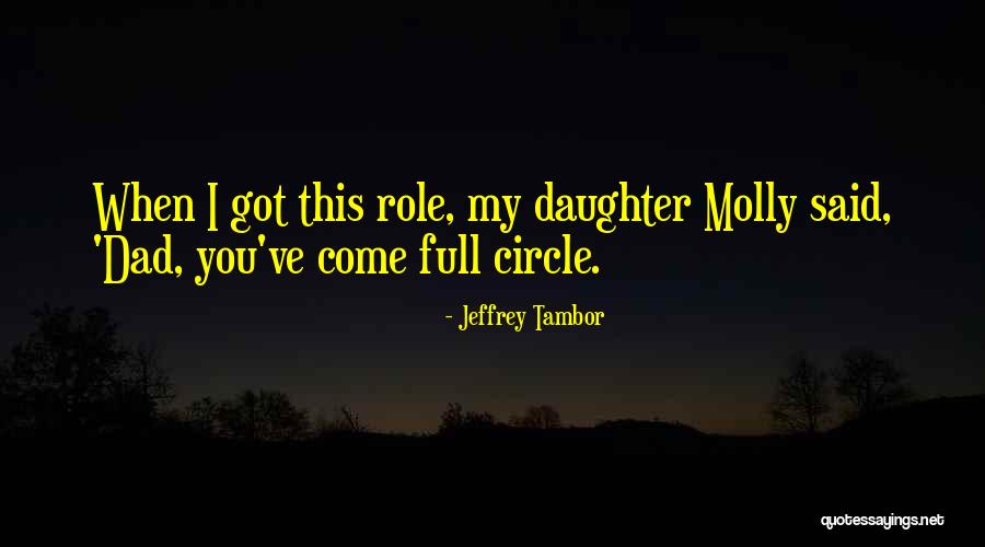 Daughter Without Dad Quotes By Jeffrey Tambor