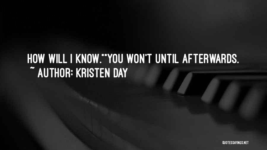 Daughters Day Quotes By Kristen Day
