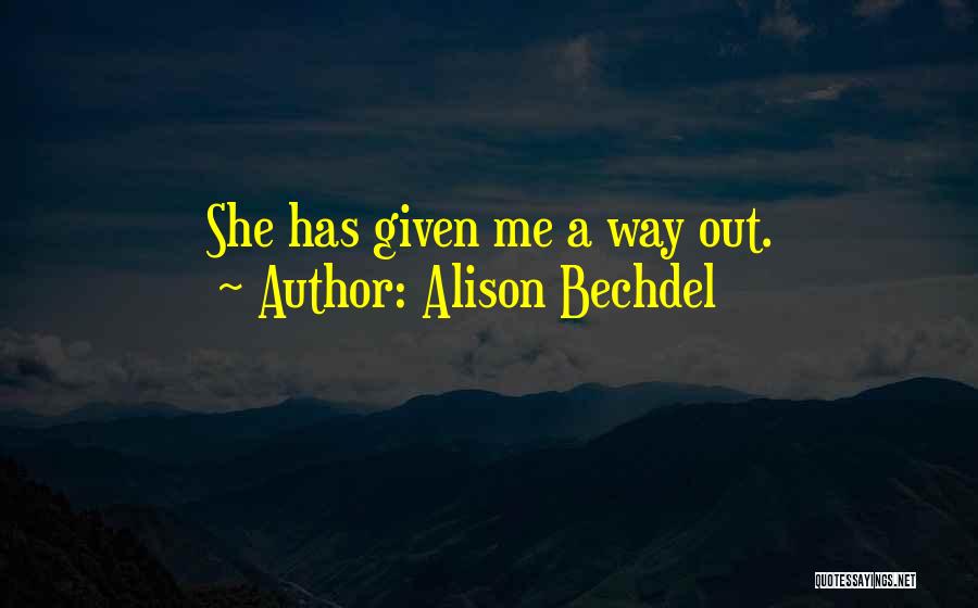 Daughters Growing Up Quotes By Alison Bechdel