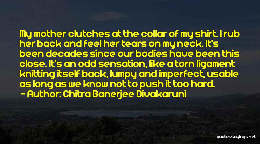 Daughters Love For Her Mother Quotes By Chitra Banerjee Divakaruni