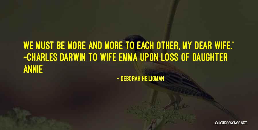 Daughter's Marriage Quotes By Deborah Heiligman