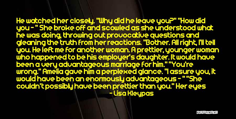 Daughter's Marriage Quotes By Lisa Kleypas