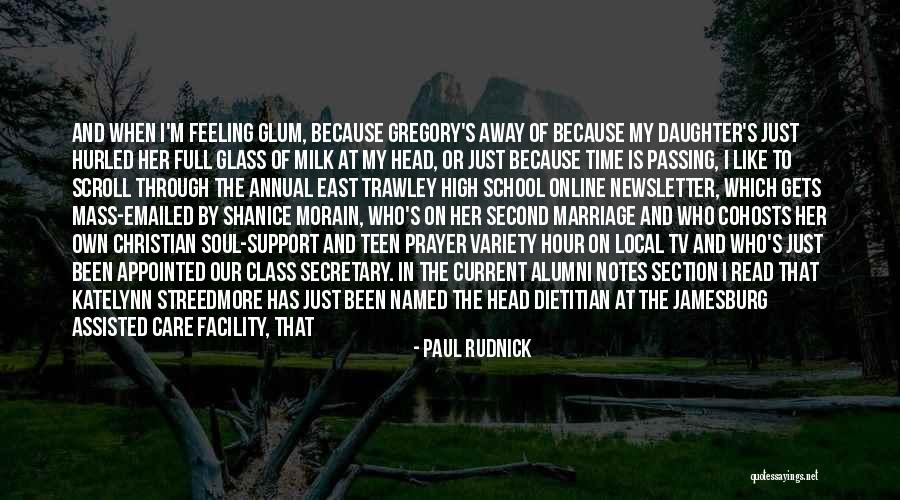 Daughter's Marriage Quotes By Paul Rudnick Daughter's Marriage Quotes By Paul Rudnick