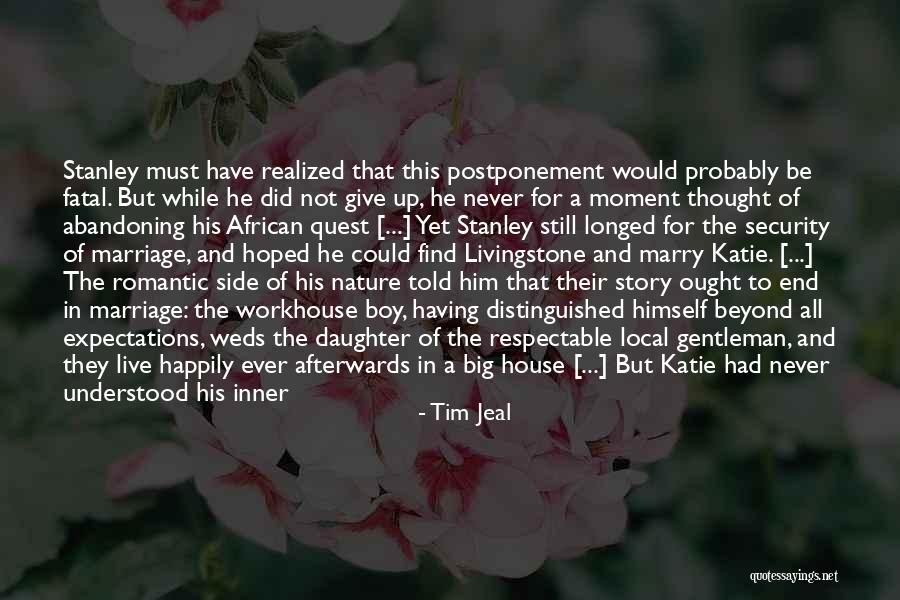 Daughter's Marriage Quotes By Tim Jeal Daughter's Marriage Quotes By Tim Jeal