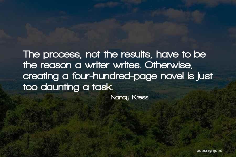 Daunting Task Quotes By Nancy Kress Daunting Task Quotes By Nancy Kress