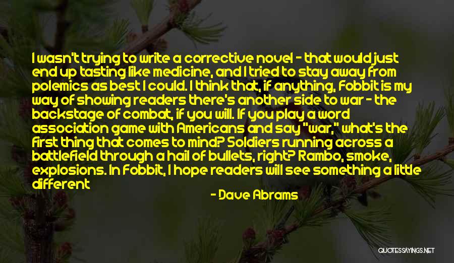 Dave Abrams Quotes 241085