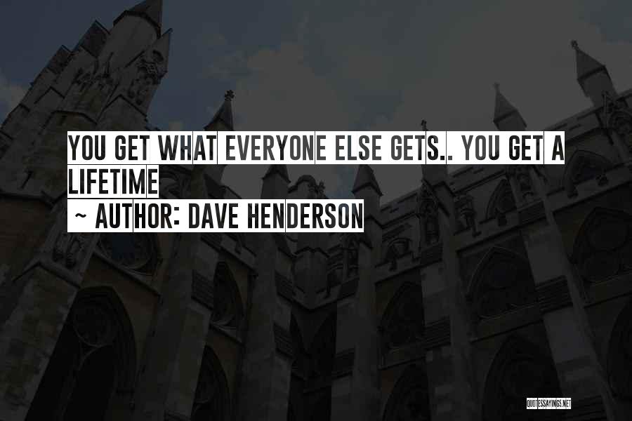 Dave Henderson Quotes 283065