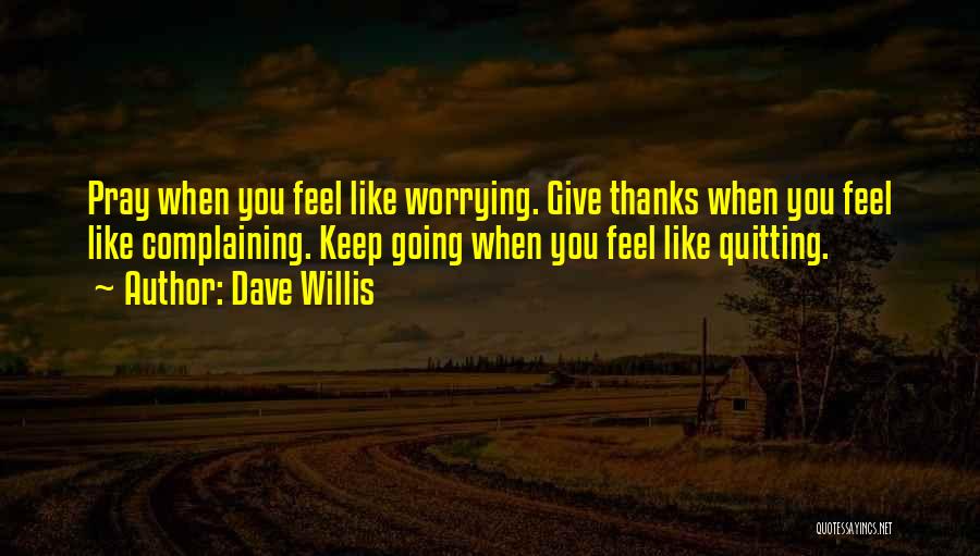 Dave Willis Quotes 100535