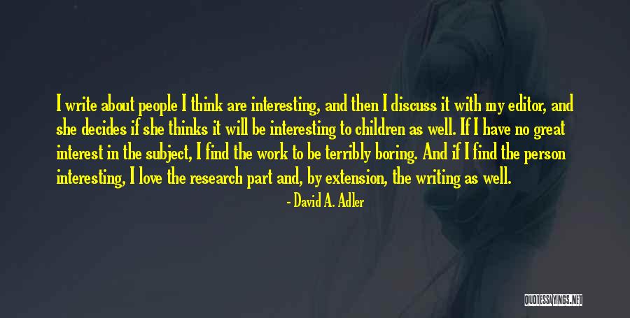 David A. Adler Quotes 119197