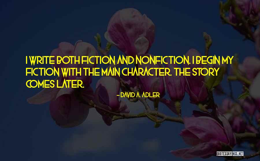 David A. Adler Quotes 1943639