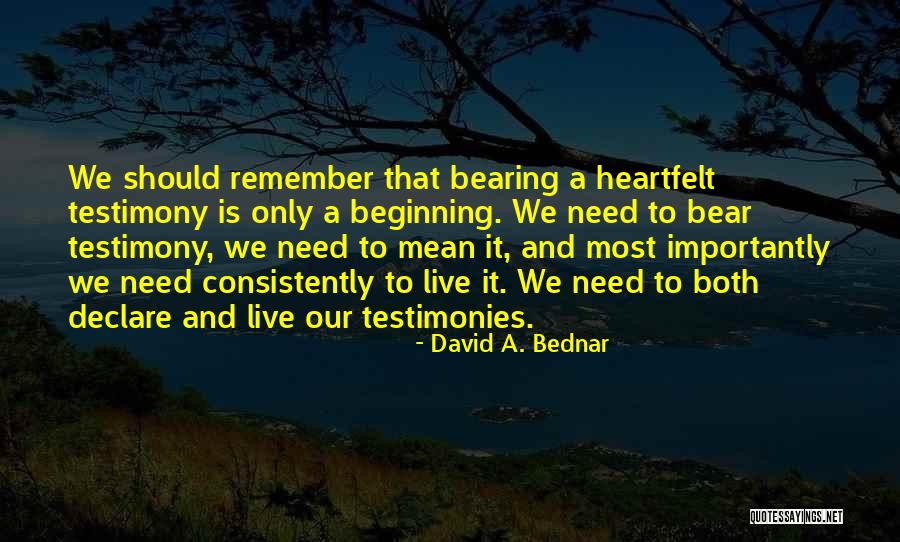 David A. Bednar Quotes 1195026