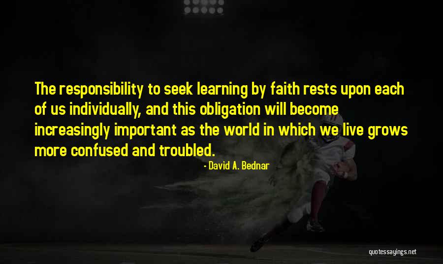 David A. Bednar Quotes 475456